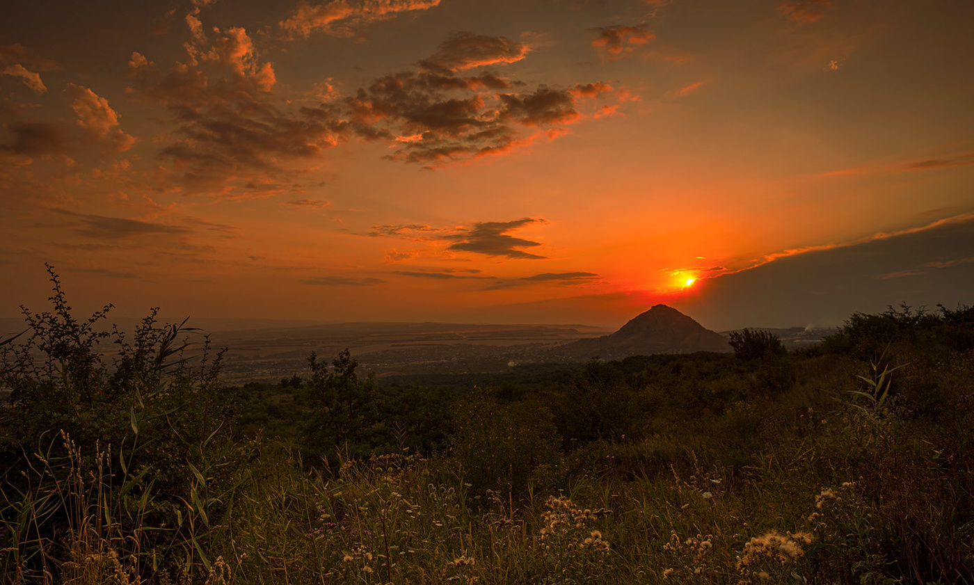 Закат под Пятигорском
