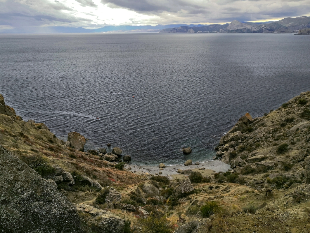 Хмурый день.