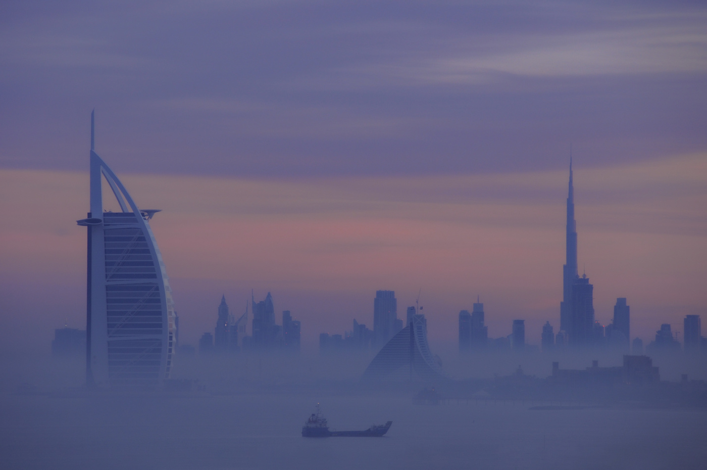 Утренний Дубай