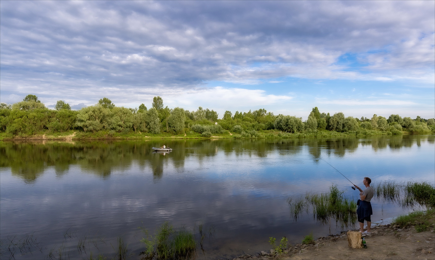 Летний вечер.