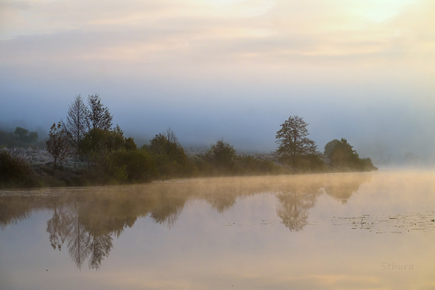 Холодное утро.