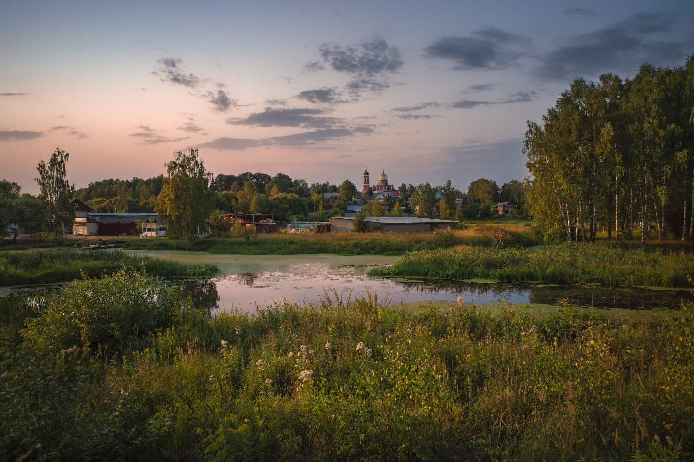 вечерний вид
