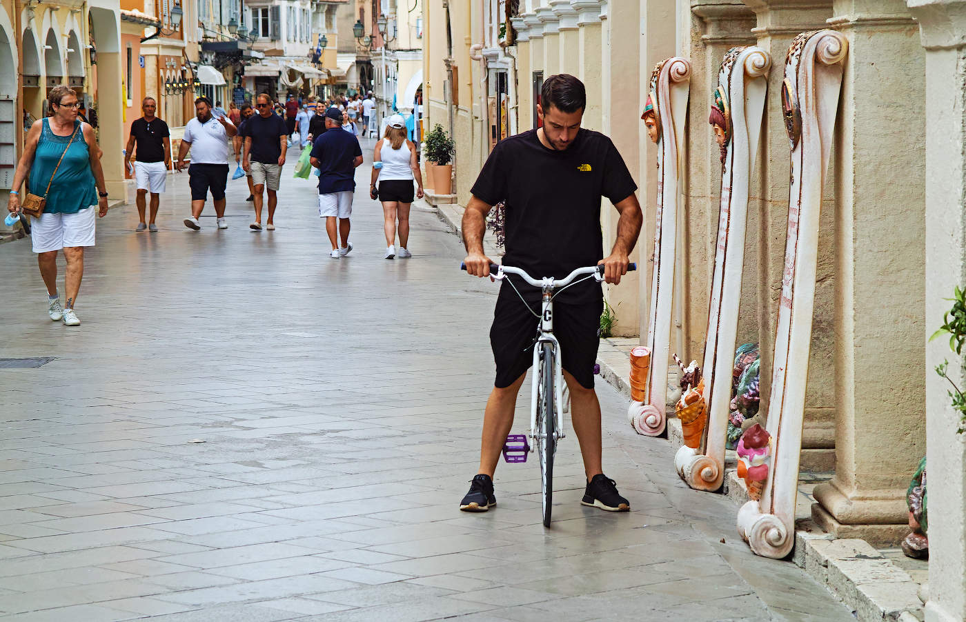 И как на нём ехать?