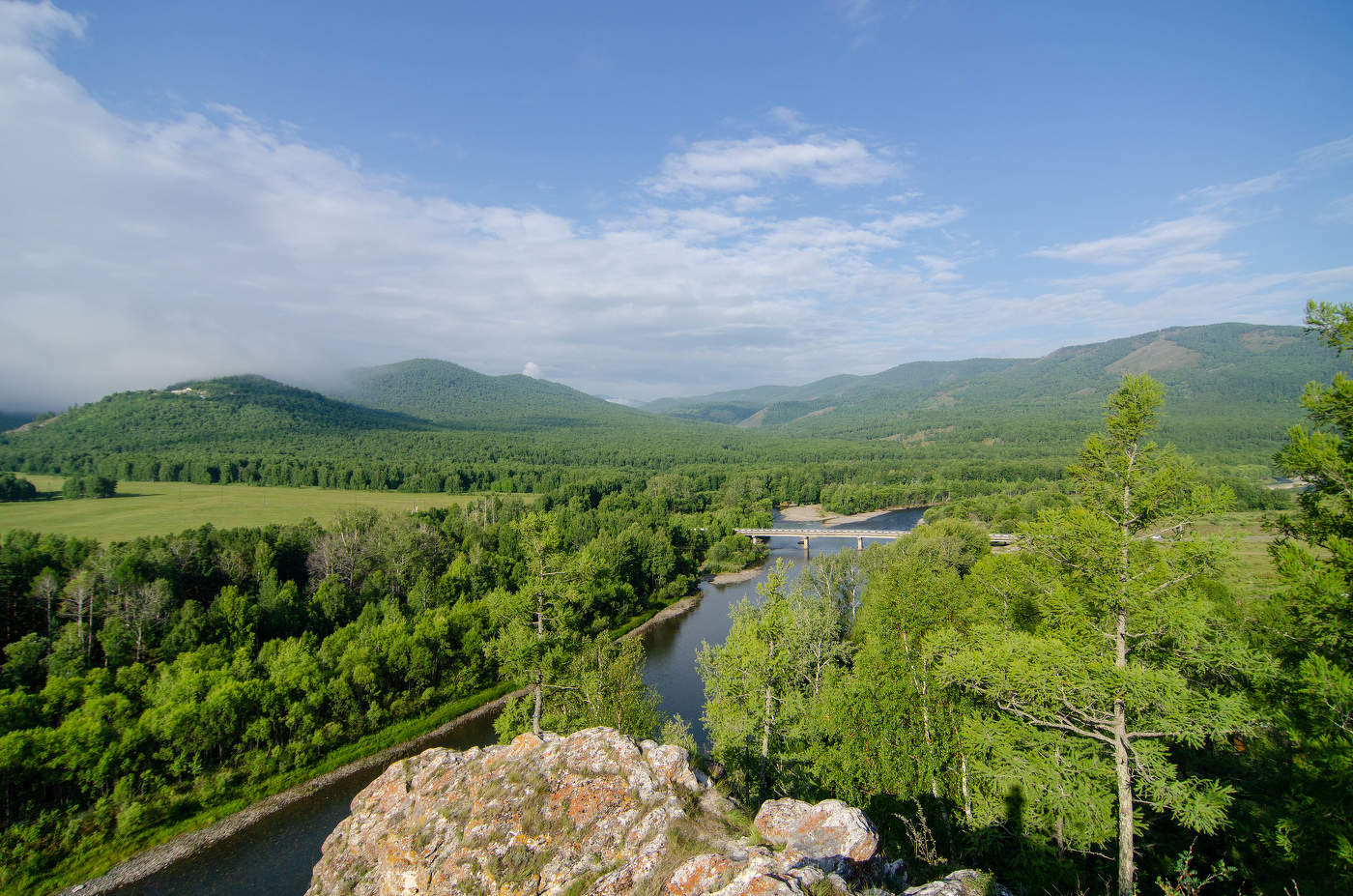 Вид с тропы шаманов в Ефремкино!