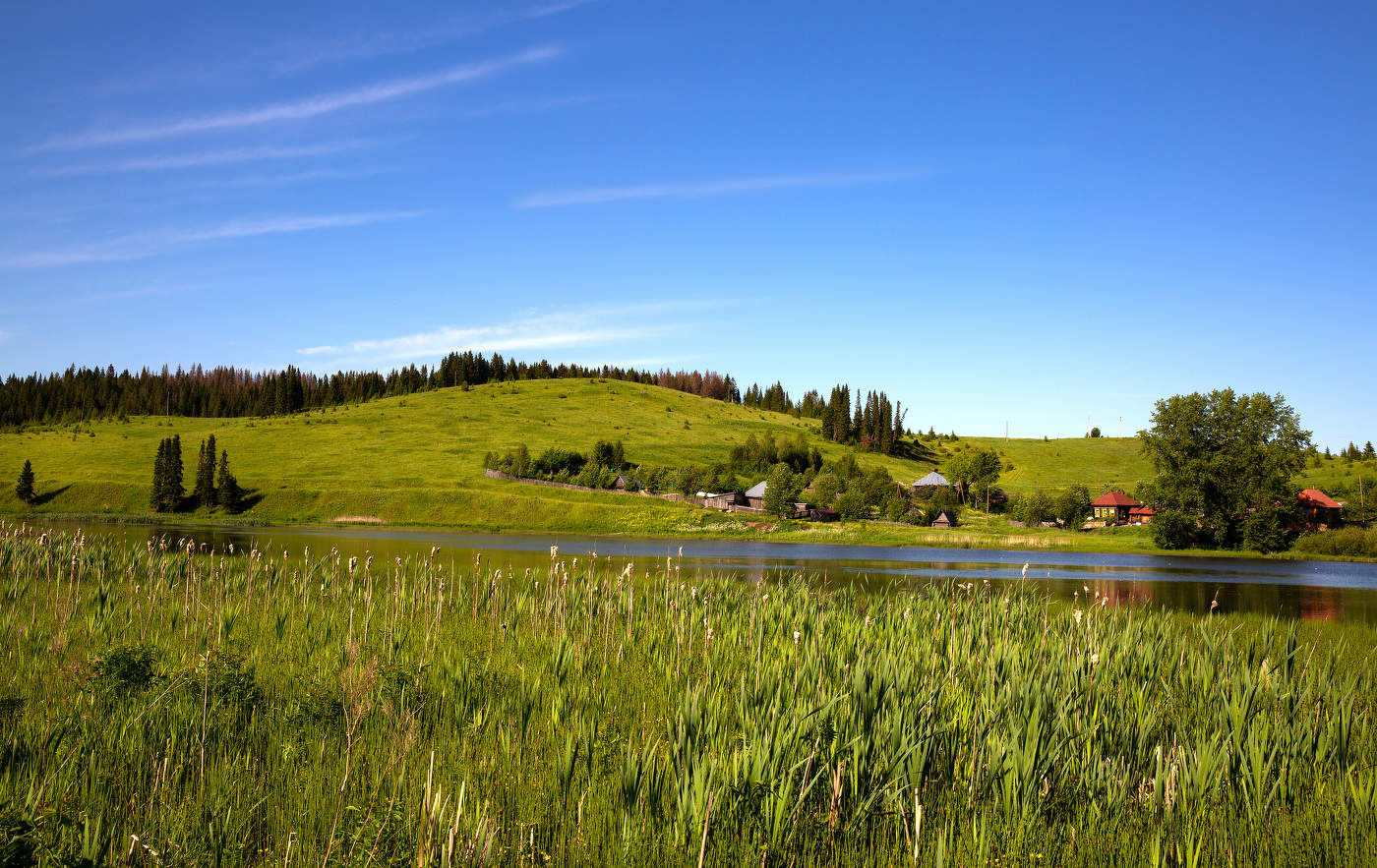 Деревенский пейзаж