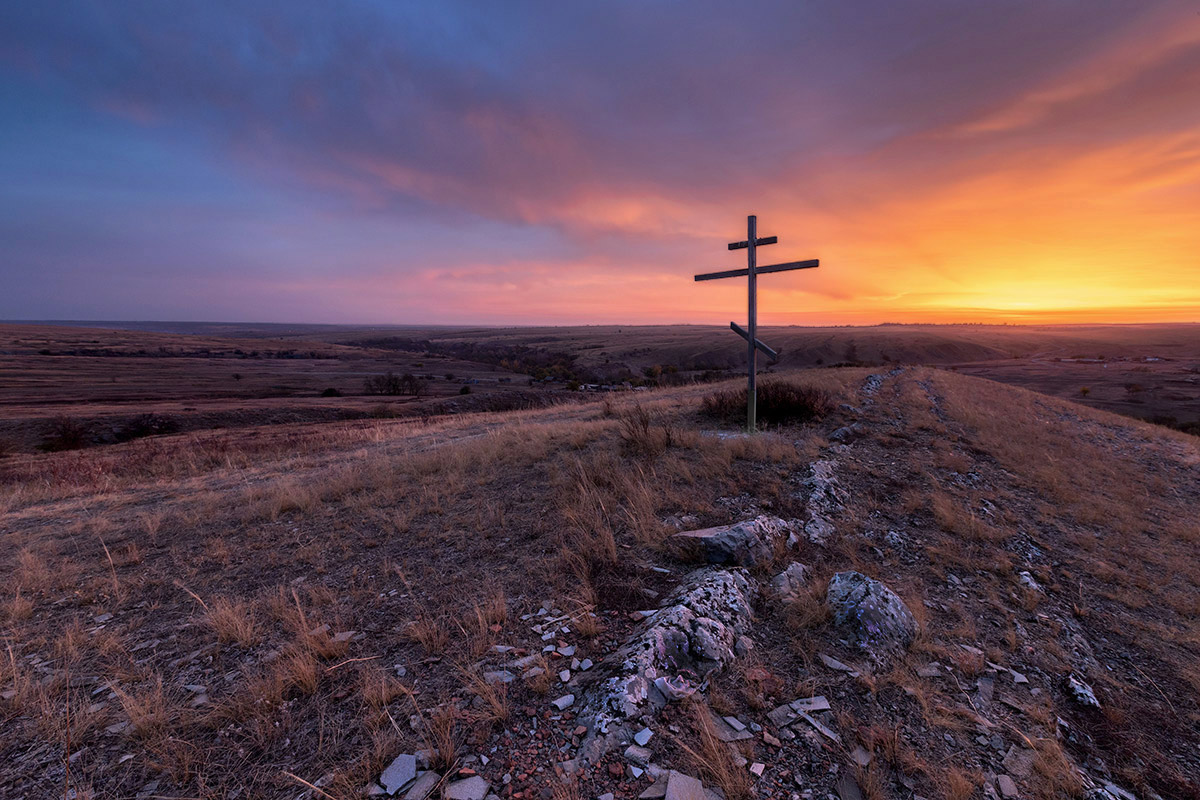 Осенний рассвет у хутора Дюбовка