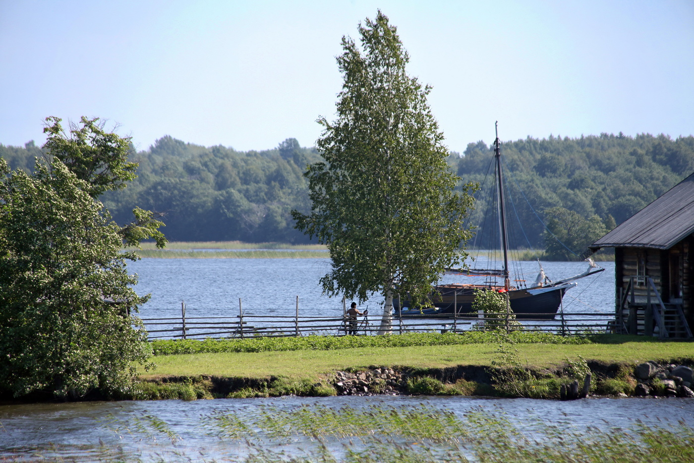 и тогда среди многих картин...