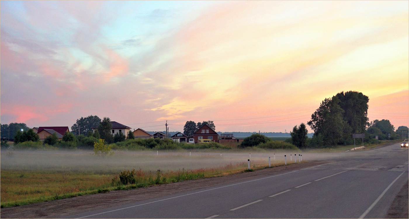 Моё село. Раннее утро