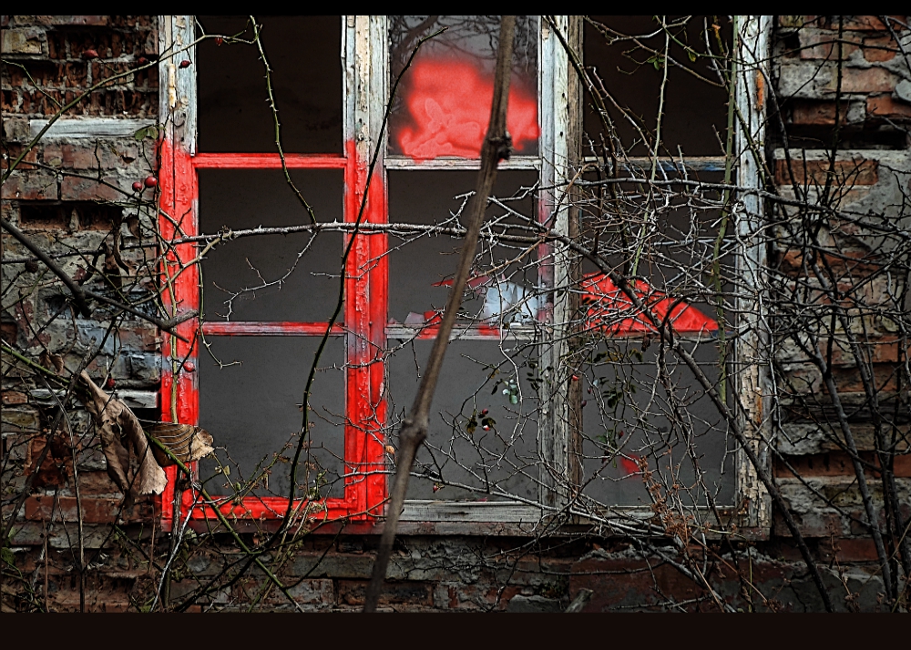 окно. заброшка