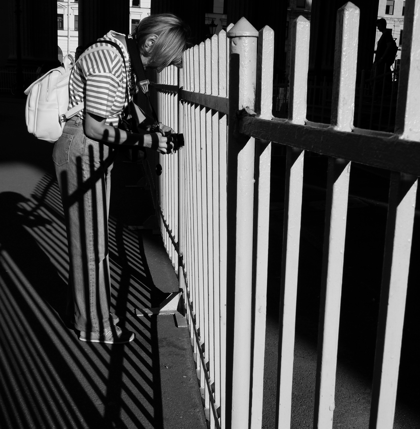 Фотосессия в полоску