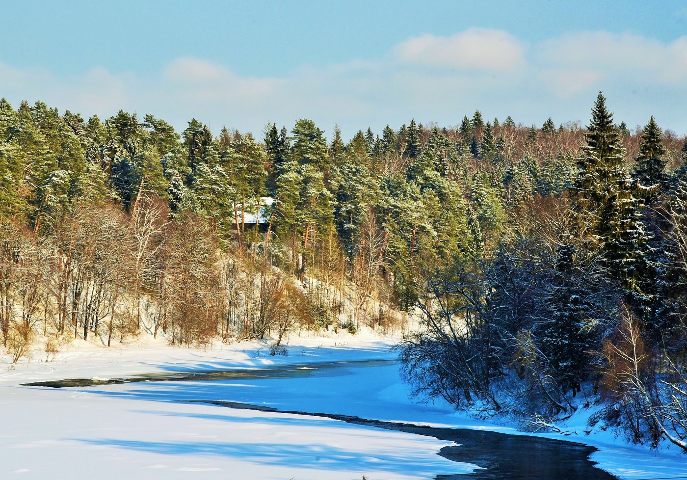 "Этот домик в лесу затерялся ..."