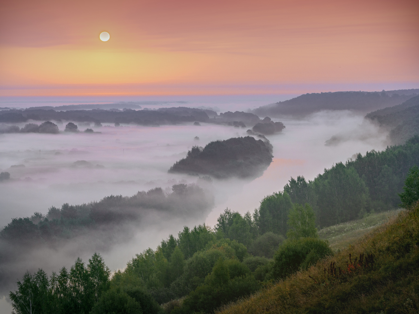 Рассвет в августе