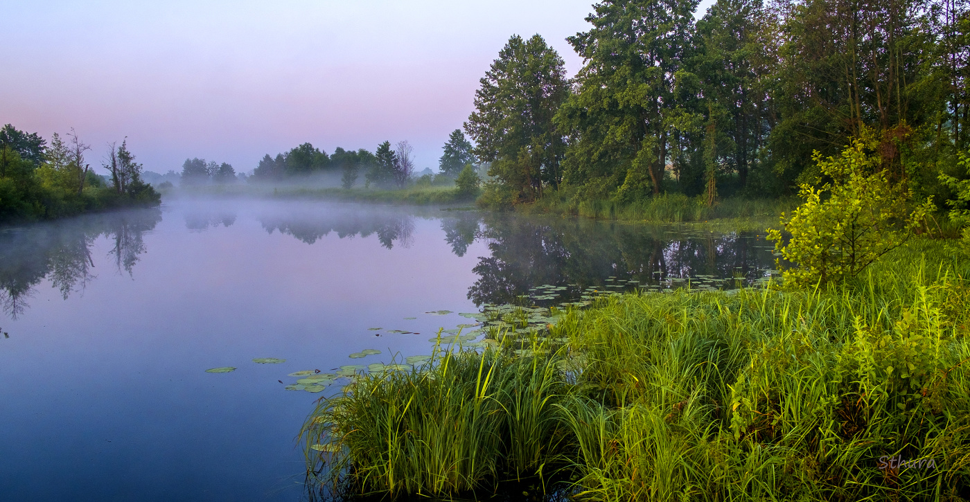 Утренний пейзаж.