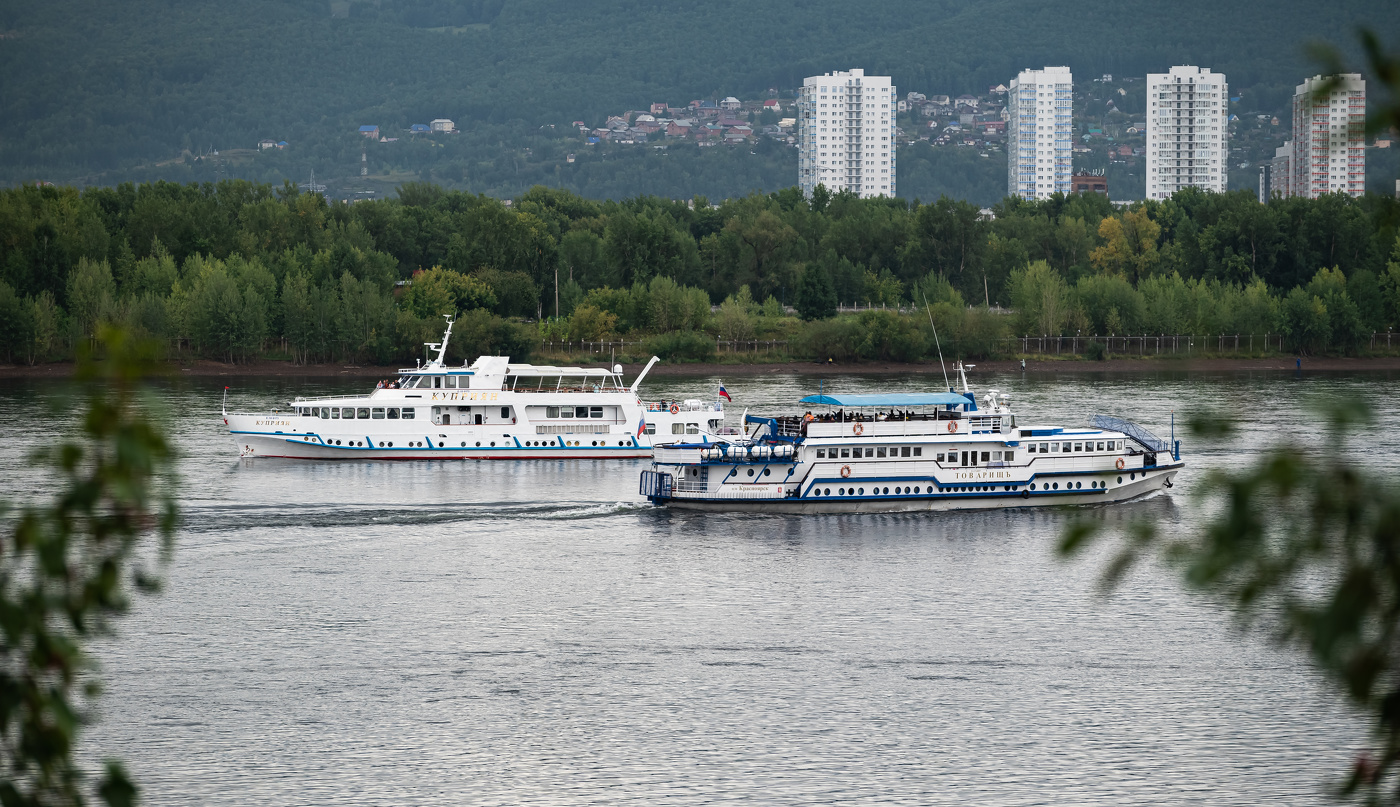 Красноярск. Енисей.