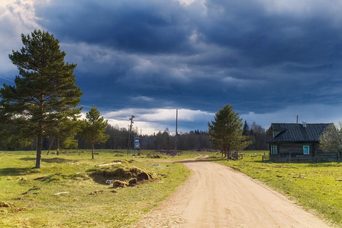 Надвигается грозовой фронт