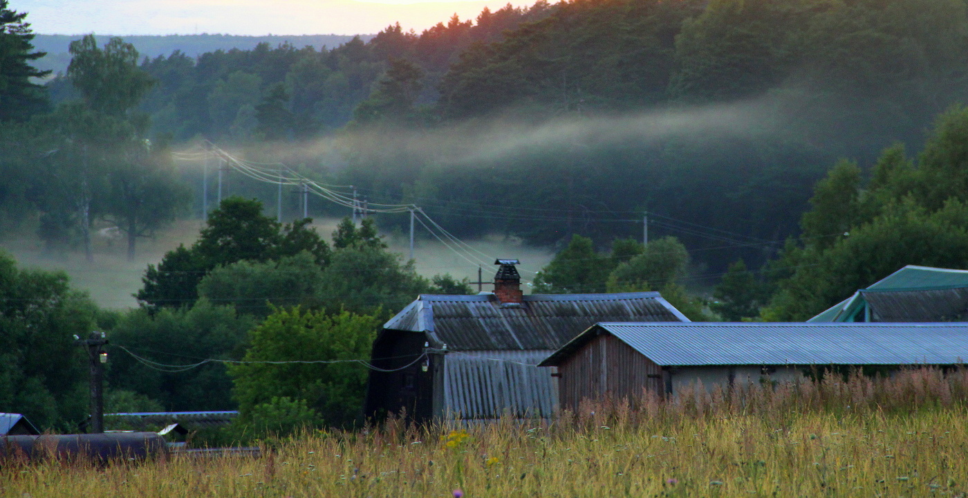 Приокские туманы!
