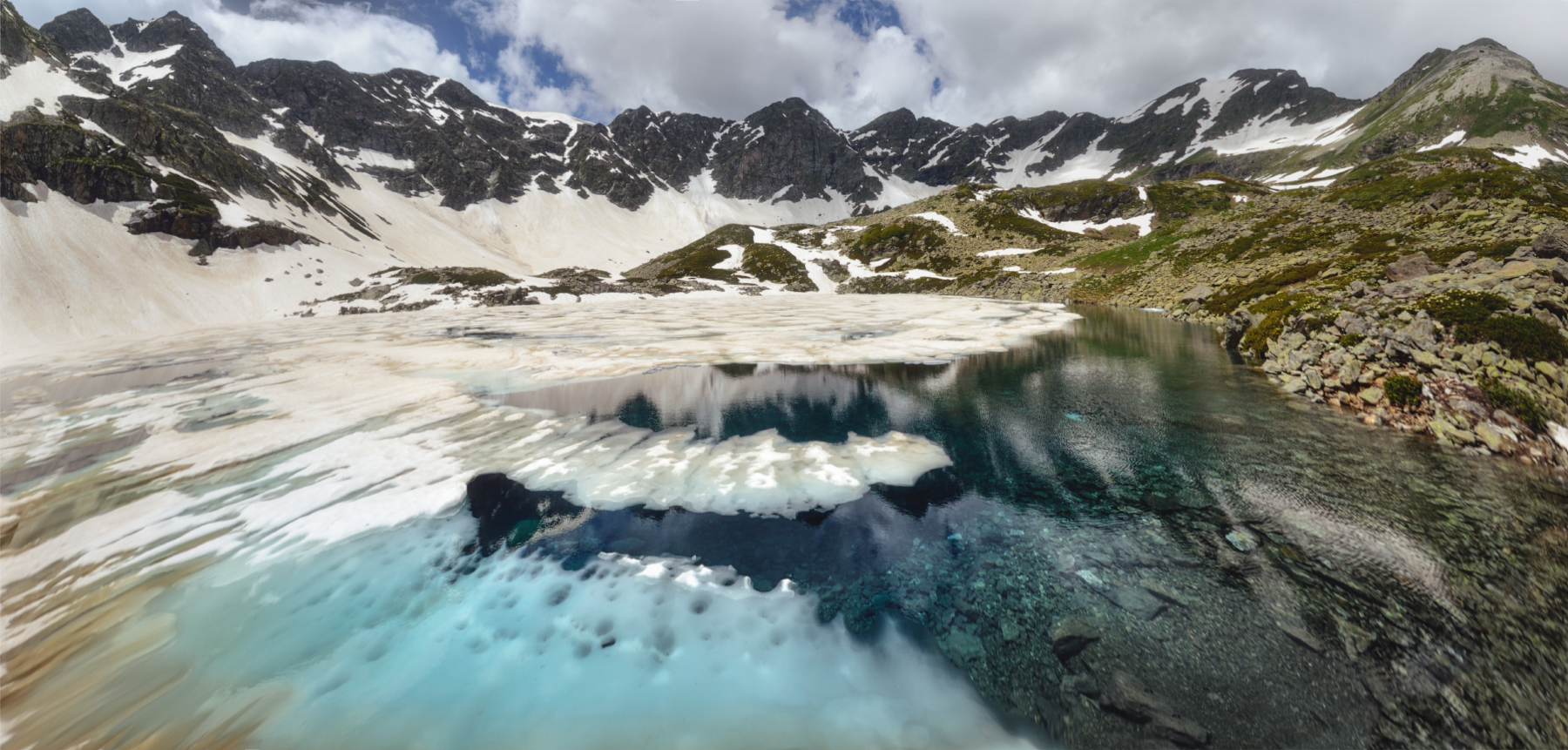 Июньские льды Аркасары