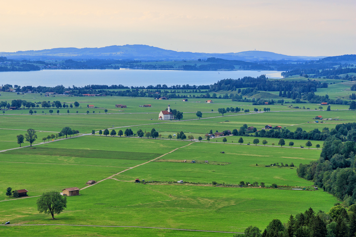 Летний вечер в деревне