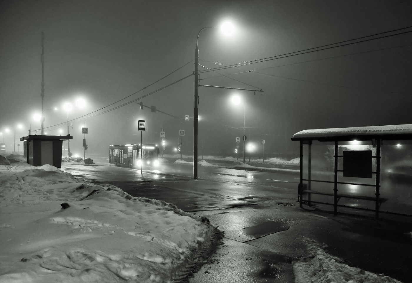 "Зимний дождик, оттепель, капель ..."