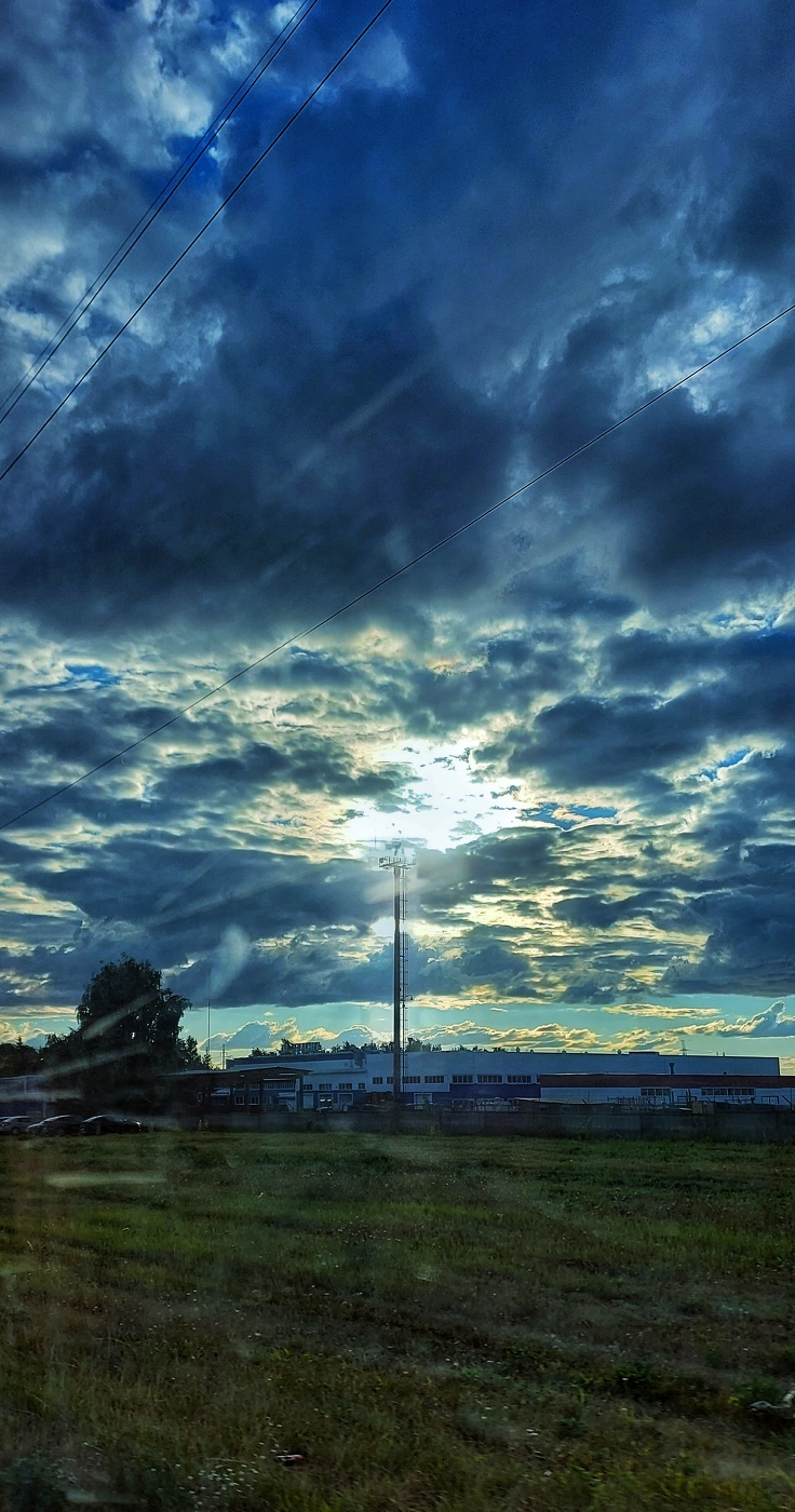 Вечер на небе