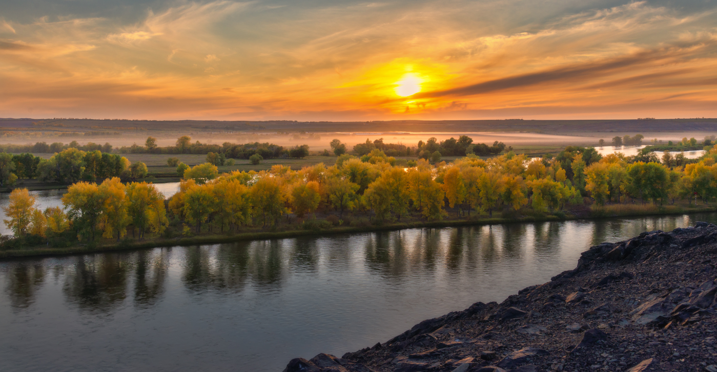 Вечер над Иртышем