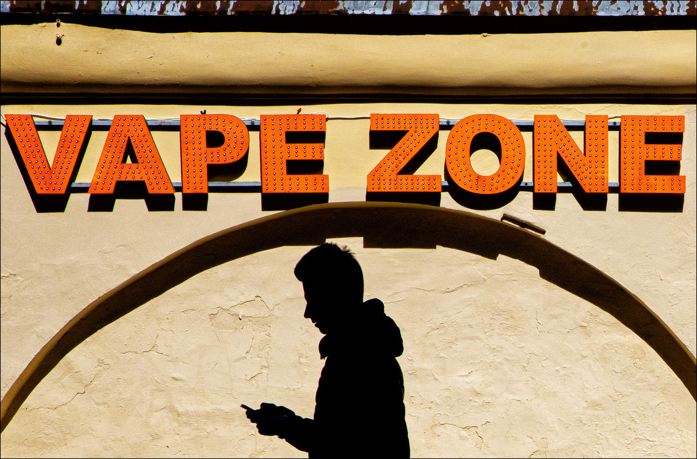 Vape zone.