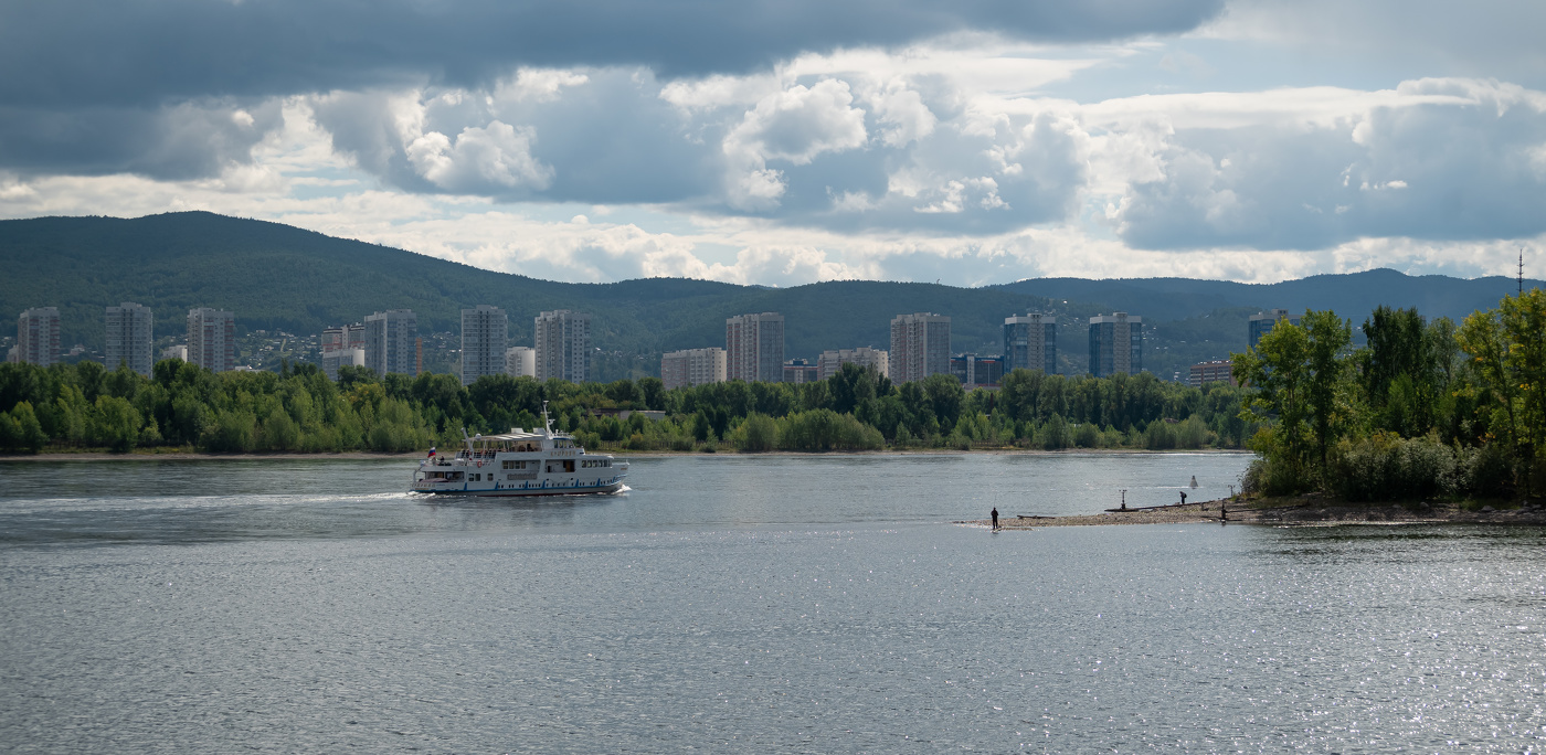 Красноярск. Енисей.