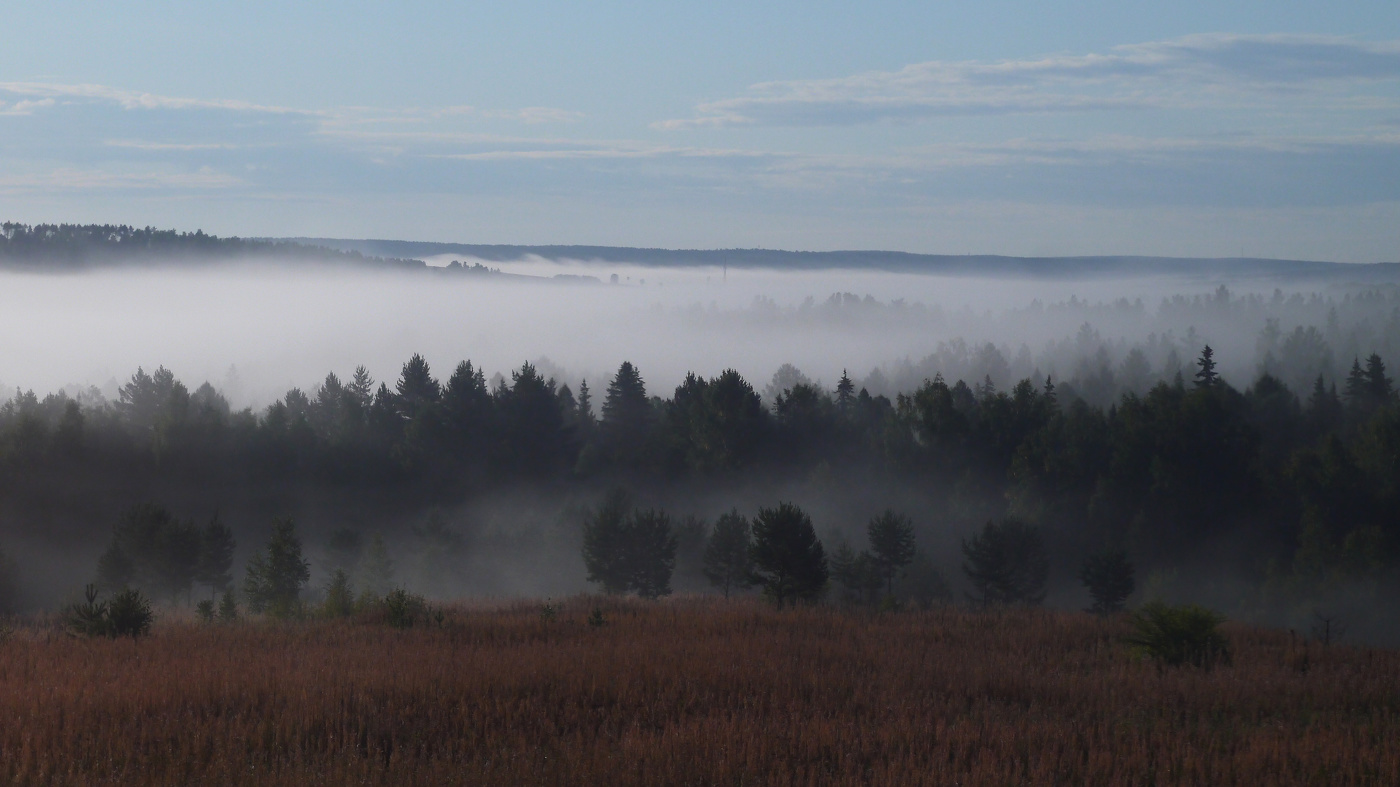 Утро Сибири.