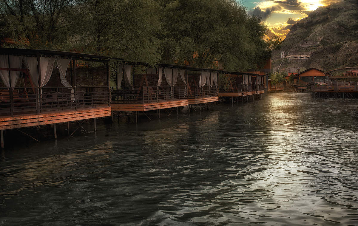 Горная река Сулак. Овечья вода.