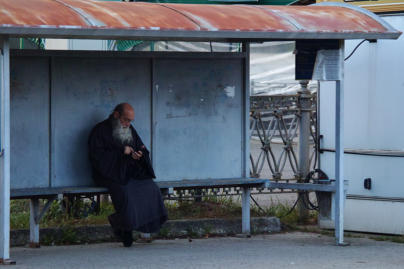 На последний автобус