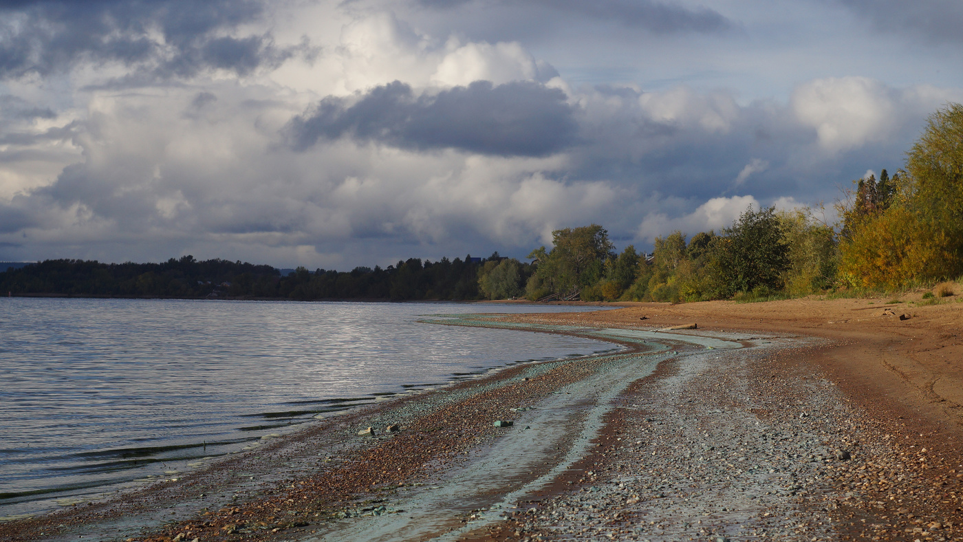 Берег Камы.