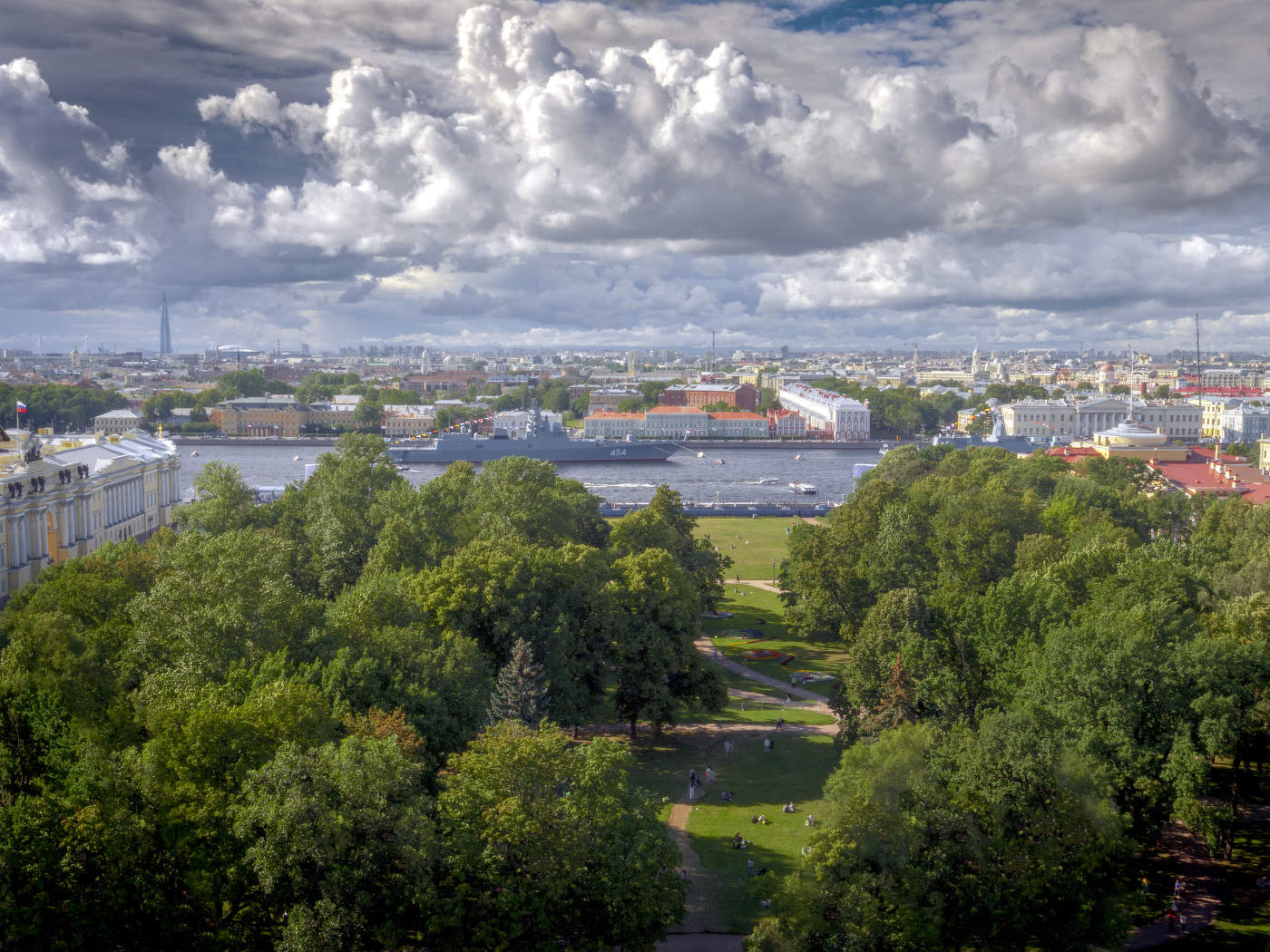 Вид на Неву