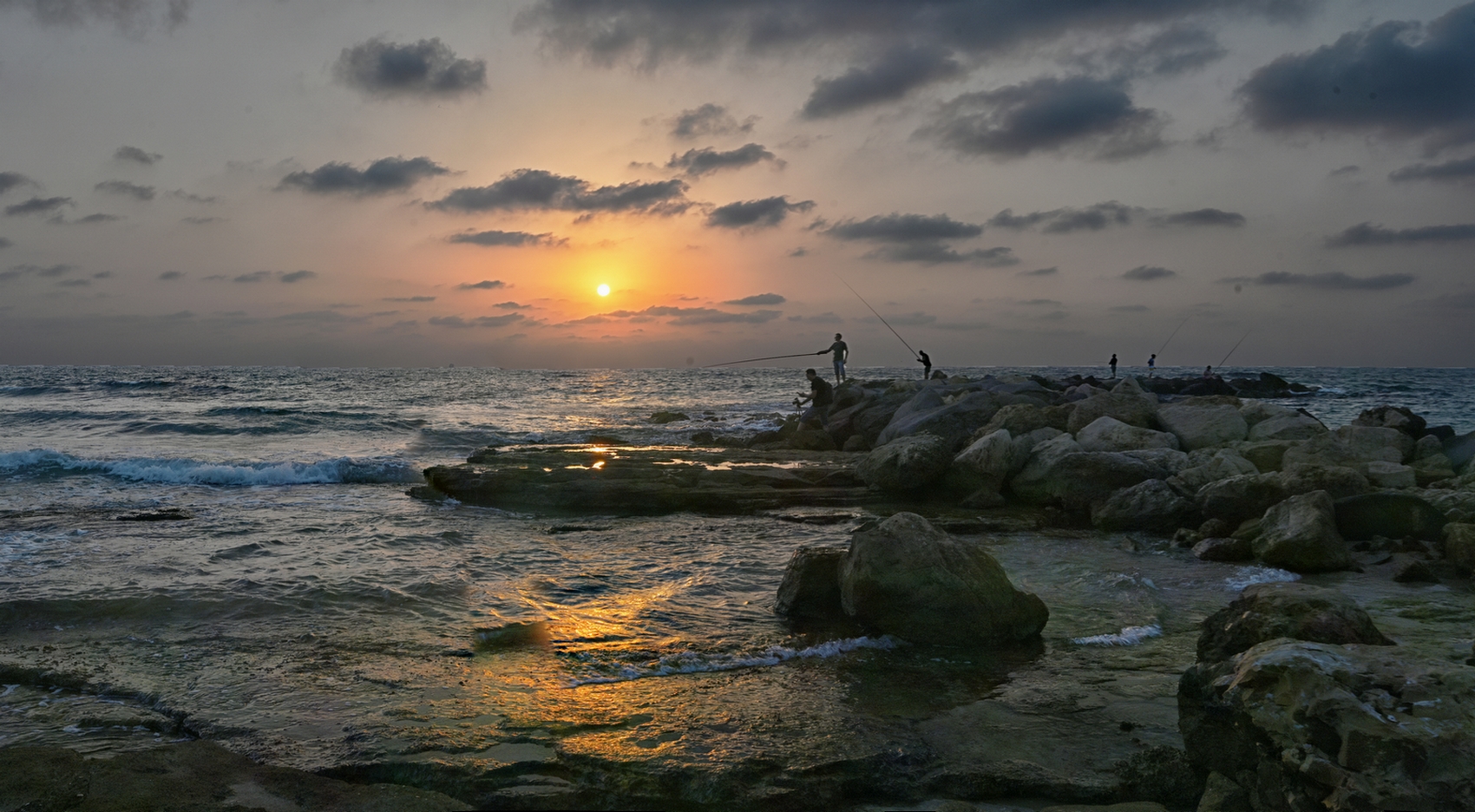 На вечерней зорьке