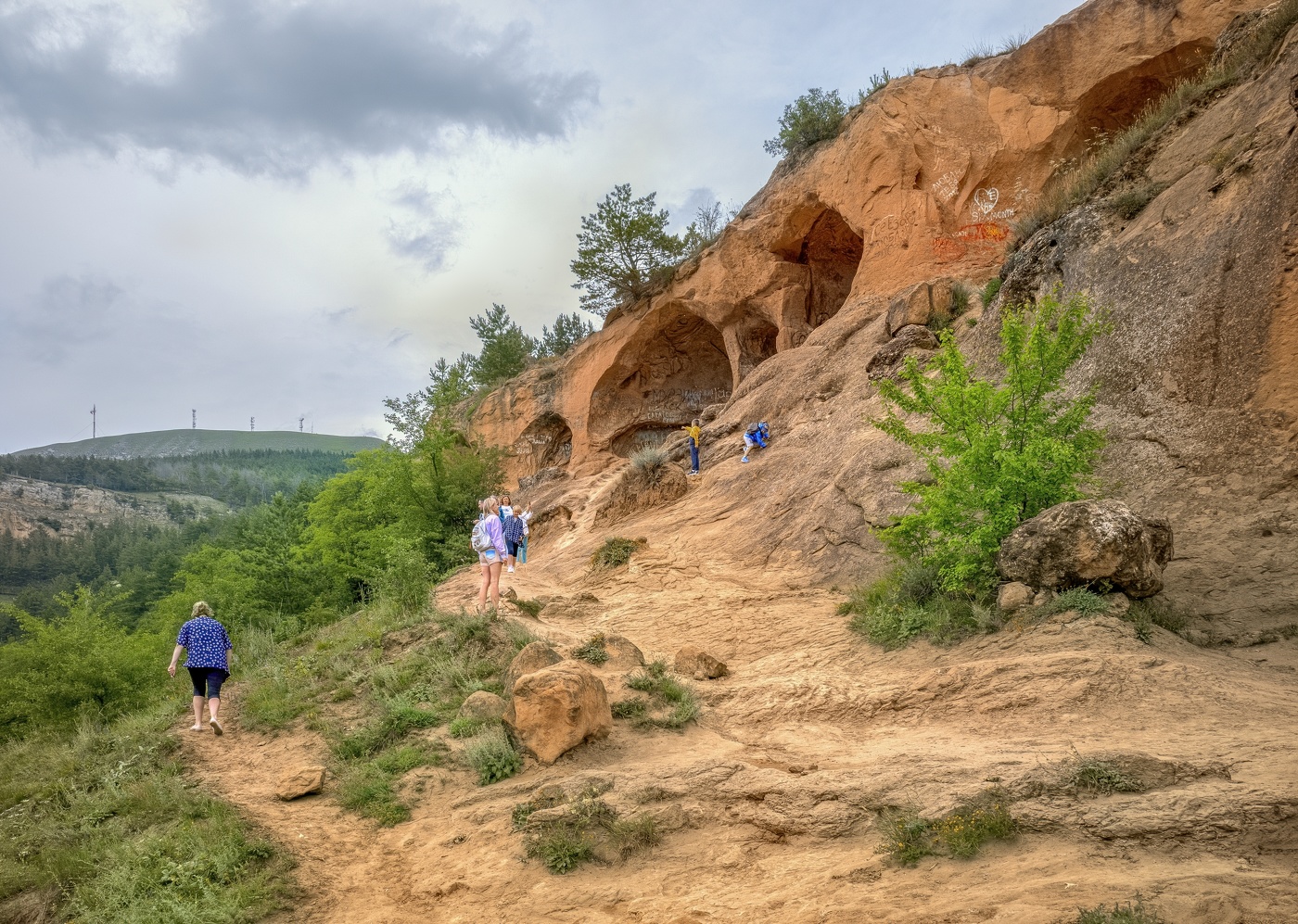 На экскурсии