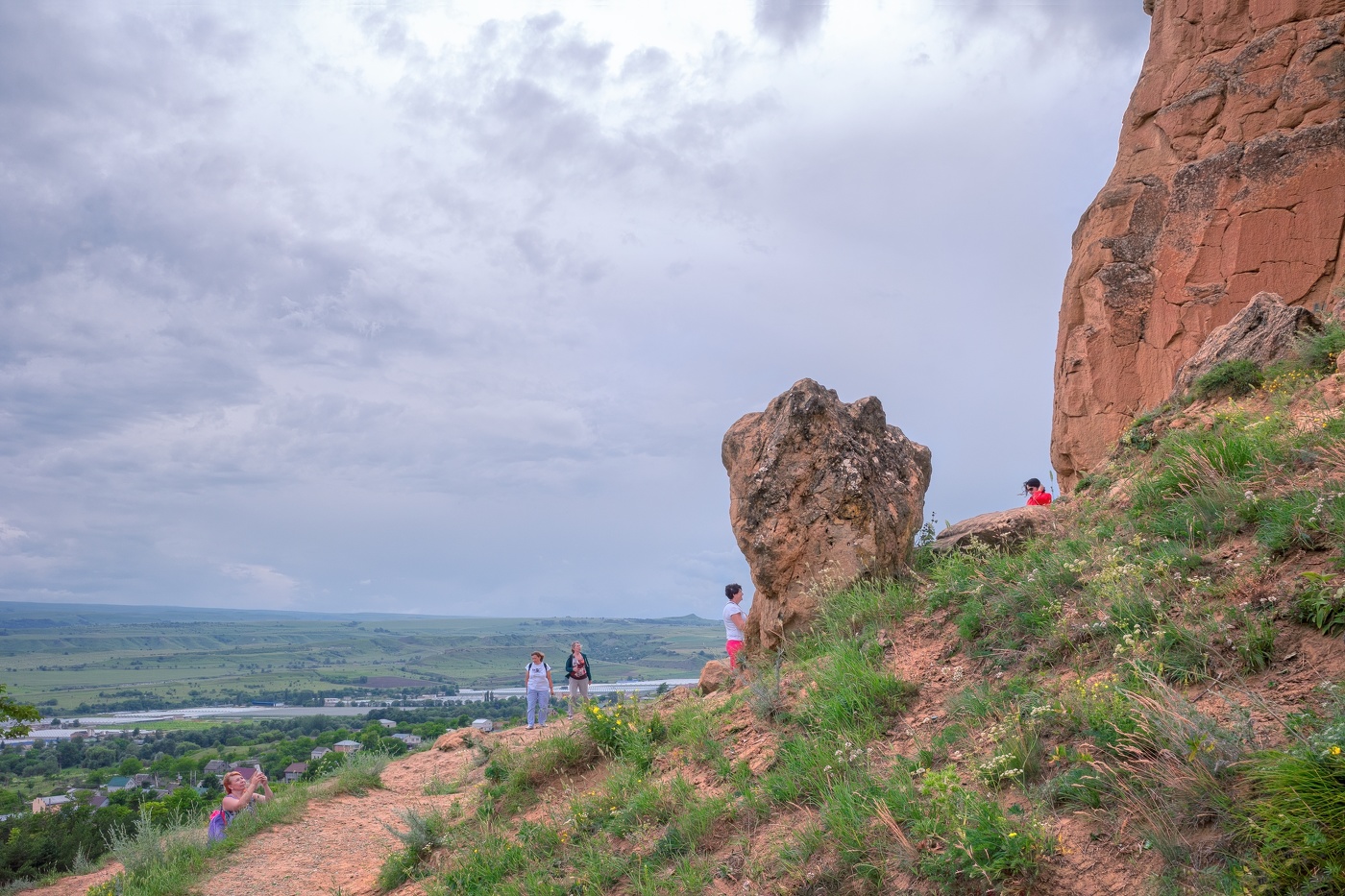 На экскурсии