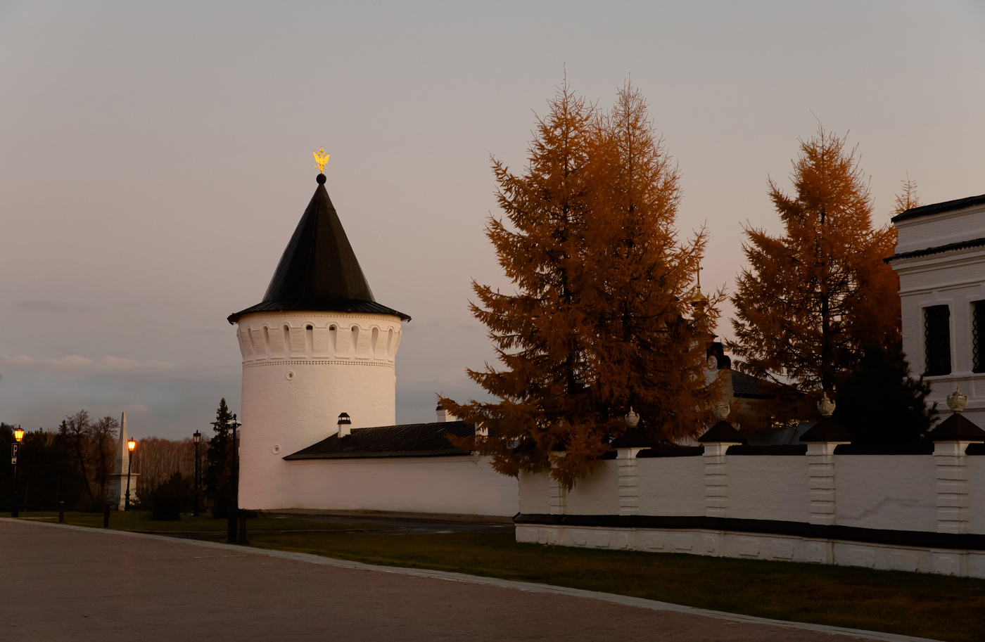 Тобольский Кремль вечером