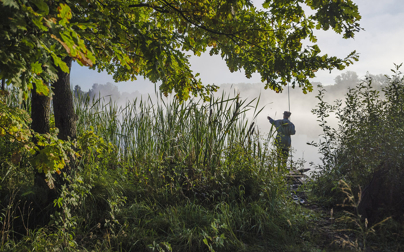 На рыбалке в Архангельском