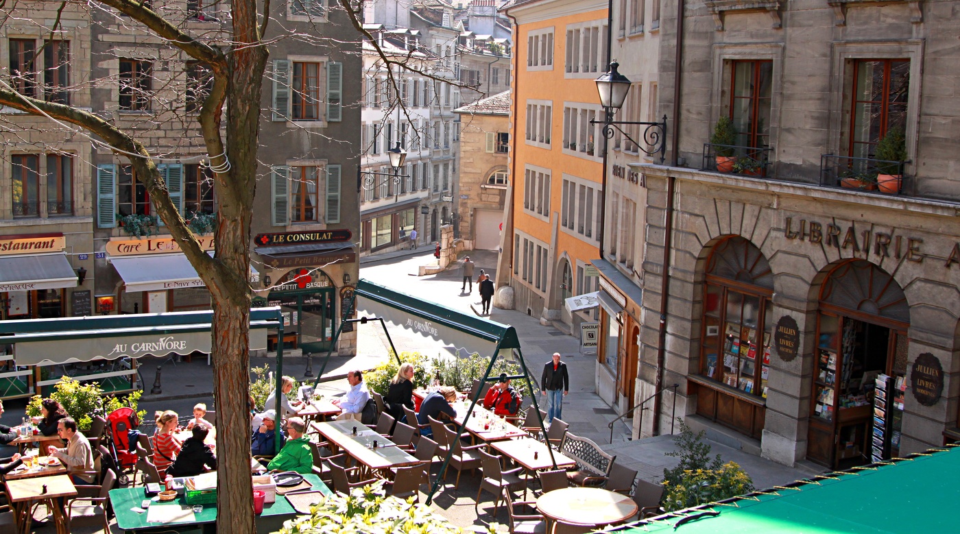 Виды Женева