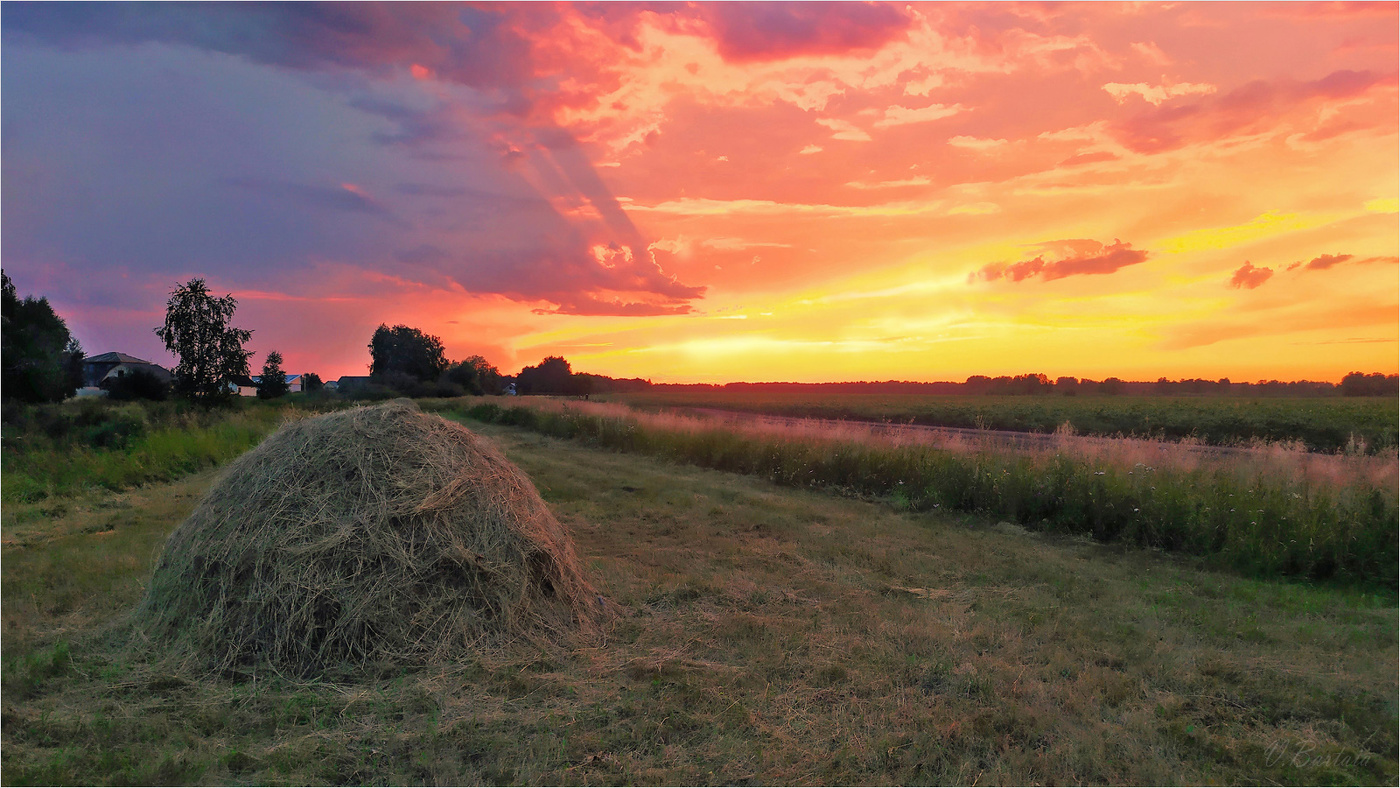 Закат, как подарок природы