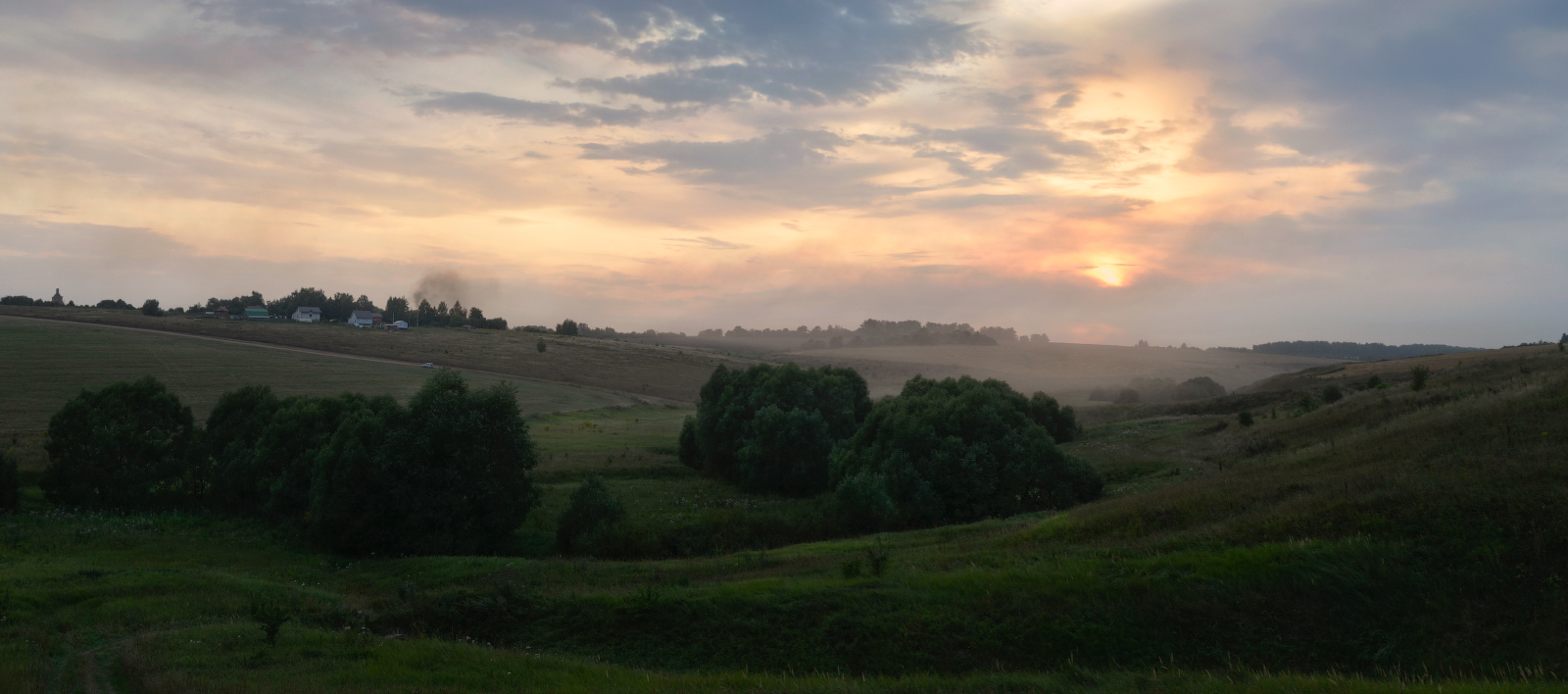 Закат в долине Осётра