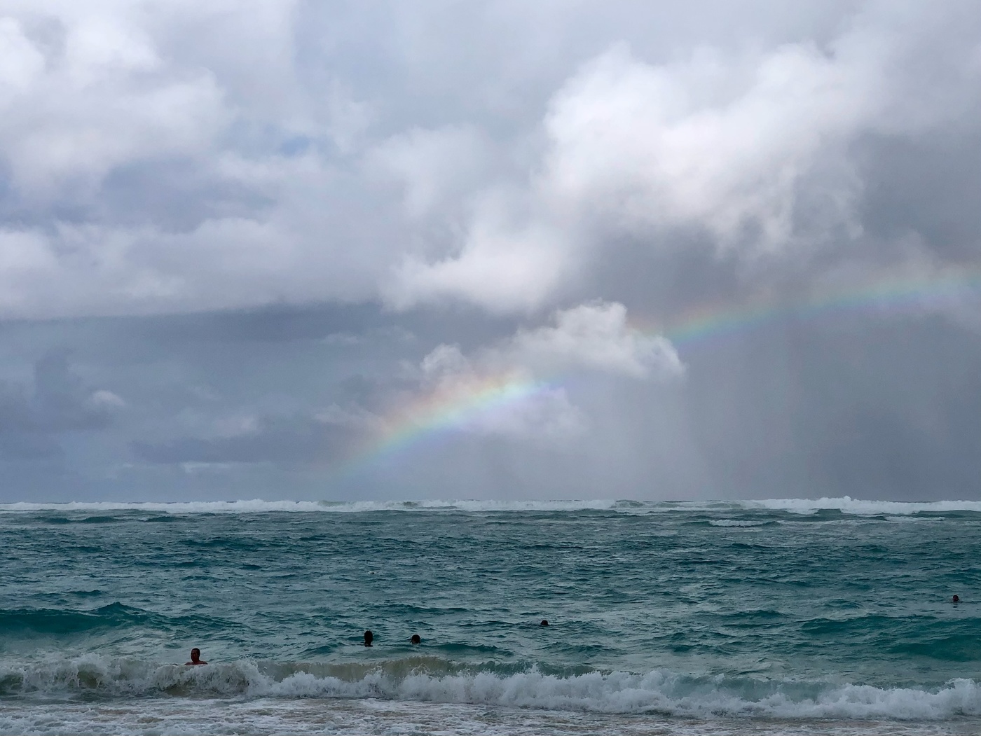 Радуга над морем