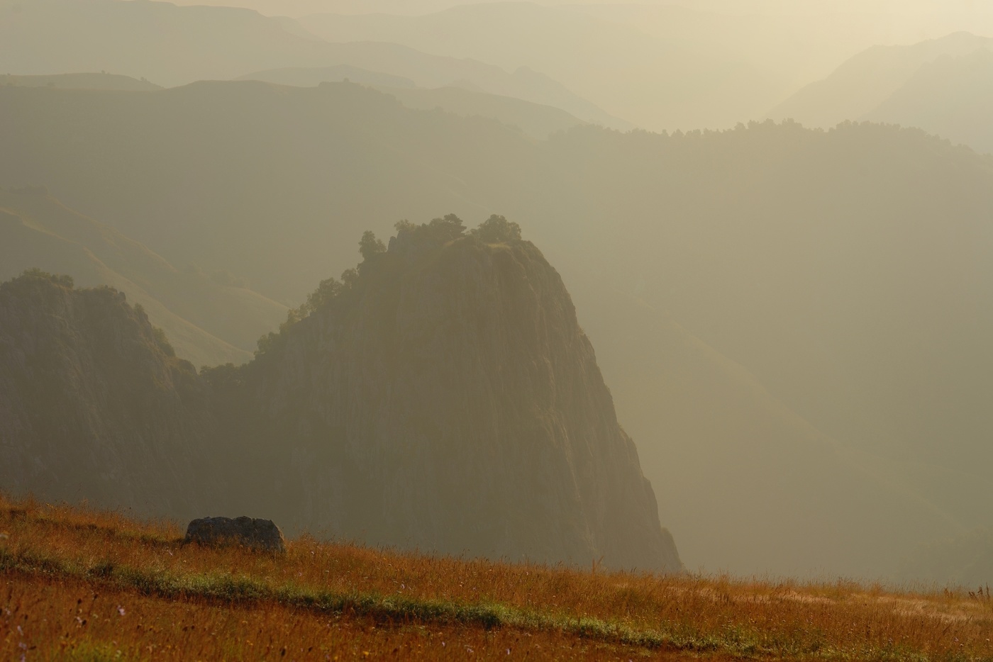 Утро в горах