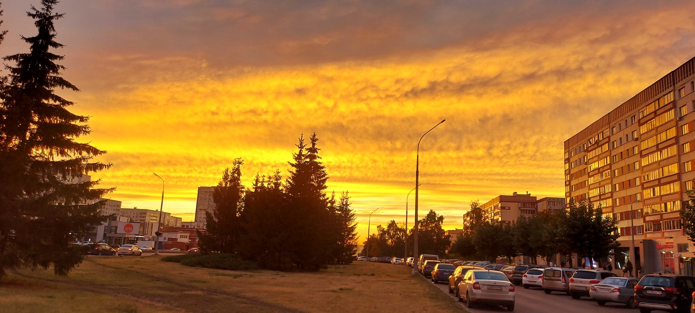 Закат над Камой