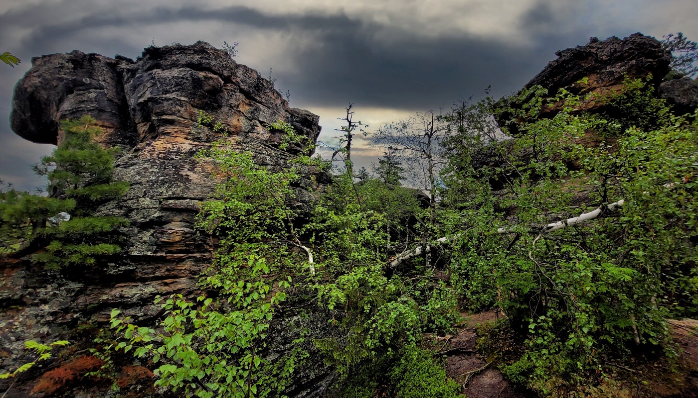 Каменный город.