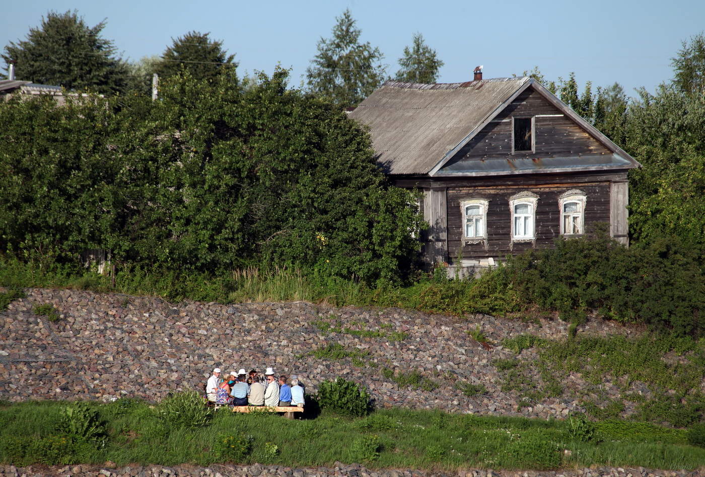 посиделки...