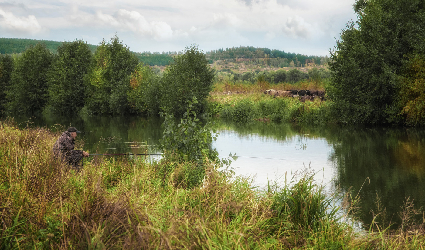 Рыбак на Усеньке
