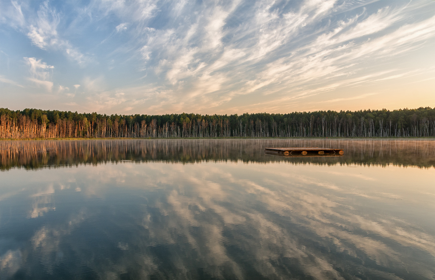 утро на Ленёво..