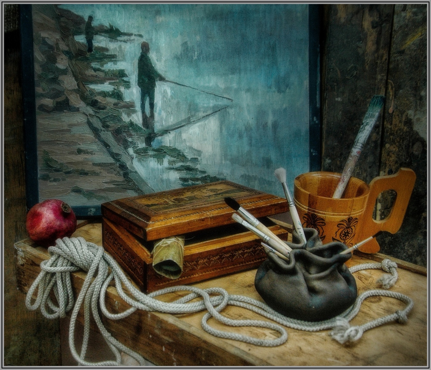 ..... Этюд с живописью .....