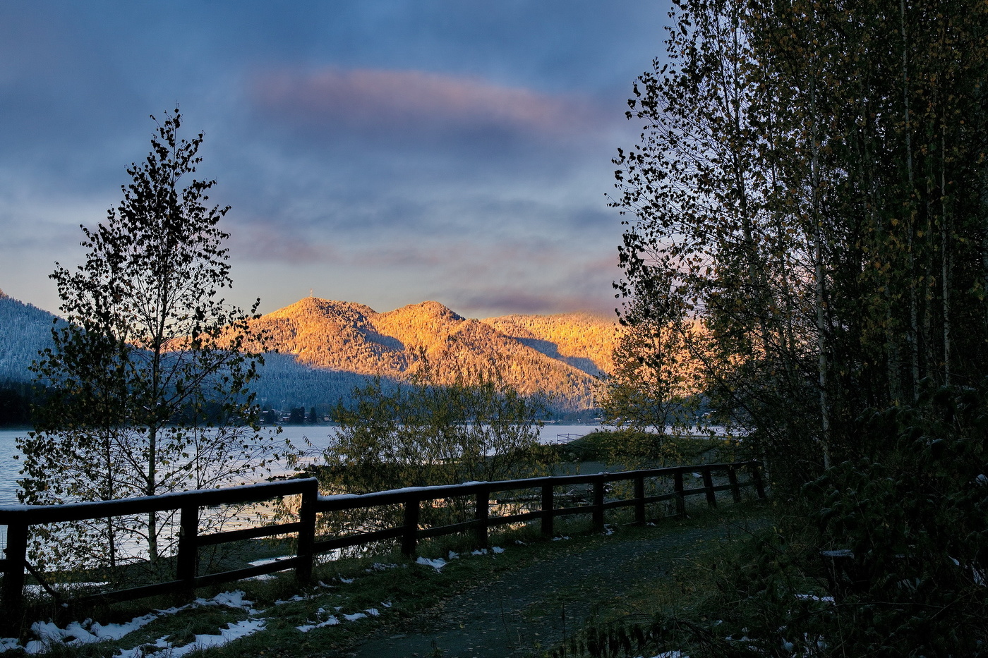 **Холодное утро.*