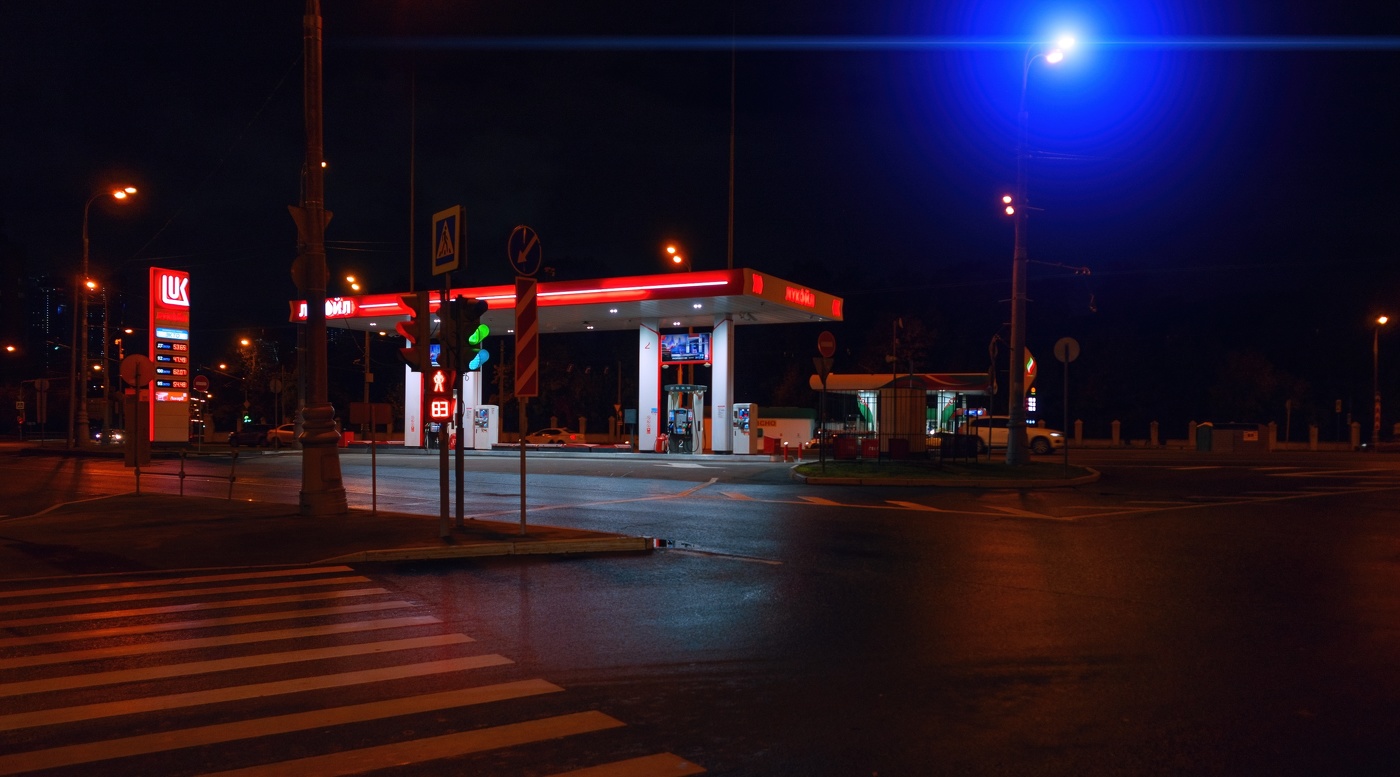 Вечером, возле Воганьково